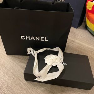 Chanel classic long wallet box